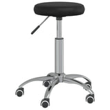 ZNTS Office Swivel Chair Black Faux Leather 333152