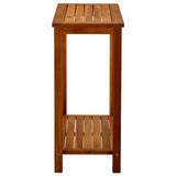 316405 Garden Console Table 80x35x75 cm Solid Acacia Wood