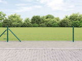 Welded Wire Fence with Concrete Base 100 x 0.6 m 3353581