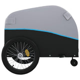 Bike Trailer Black and Blue 45 kg Iron 94149