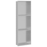 Shower Niche Silver 90 x 30 x 9.5 cm Stainless Steel 42012680