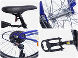 Kids Bike 24'' 6-Speed for 8-12 Years Old Dark Blue 42009392