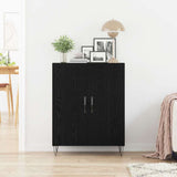 Sideboard Black Oak 69.5 x 34 x 90 cm Engineered Wood 862873