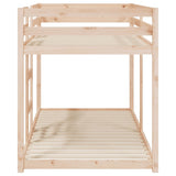 Bunk Bed without Mattress 90x200 cm Solid Wood Pine 3206504
