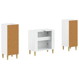 2 Piece Bathroom Cabinet Set ARNHEM High Gloss White 3418012