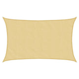 Sun Shade Sail Sand 8x5 m 100% Polyester Oxford 4000581