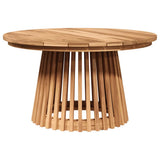 Side Table Brown 70 x 70 x 40 cm Solid Teak Wood 42006350