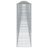 Gabion Basket with Cover 1000x50x150 cm Galvanised Iron 3295163