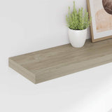 Floating Wall Shelves 4 pcs Oak 90x23.5x3.8 cm MDF 323882