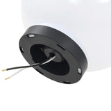 LED Bowl Lamps 4 pcs Spherical 20 cm PMMA 277141