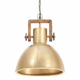320533 Industrial Hanging Lamp 25 W Brass Round 30 cm E27