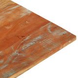 Rectangular Table Top 70x80 cm 25-27 mm Solid Reclaimed Wood 286060