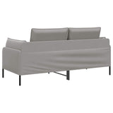 2-Seater Sofa 2-Seater Light Grey 188 x 81 x 89 cm Velvet 42048612