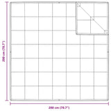 2-in-1 Duvet White 200 x 200 cm Down 42007666
