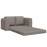 Sofa Bed Taupe 148 x 71 x 83 cm Velvet 4106678