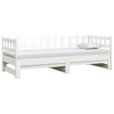 Pull-out Day Bed without Mattress White 2x cm 820772