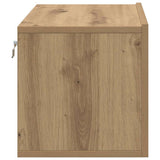 TV Cabinet Set 3 pcs Brown Engineered Wood 875169