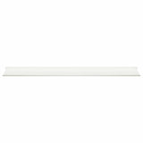 Floating Shelf Wall-mounted 4 pcs White 80 x 18 x 2.5 cm Steel 8004043