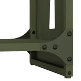 Firewood Rack Olive Green 40x30x80 cm Cold-rolled steel 864228