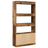 Highboard Old Wood 92x33x180 cm Engineered Wood 3309625