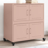 Sideboard Pink 68x39x72 cm Steel 846651