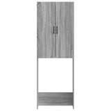 Toilet Cabinet HOORN Grey Sonoma 66 x 25.5 x 190 cm 897361