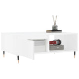 ZNTS Coffee Table White 90x60x35 cm Engineered Wood 827052