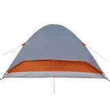 Family Tent Dome 6-Person Orange Waterproof 94557