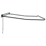 Awning Frame Retractable Manual Anthracite 3.5 x 2.5 m 42002527