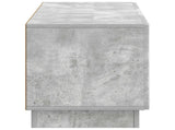 TV Cabinet Concrete Grey Engineered Wood 897338