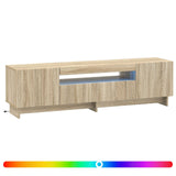 LED TV Cabinet Sonoma Oak Engineered Wood 896027