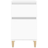 Bedside Cabinets 2 pcs White 40x35x70 cm 819693