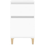 Bedside Cabinets 2 pcs White 40x35x70 cm 819693
