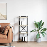 Bookshelf 40 x 30 x 119 cm Engineered Wood Sonoma Oak 868360