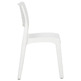 Garden Chairs 2 pcs White Polypropylene 317729