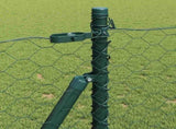 Welded Wire Fence with Concrete Base 50 x 1 m 3353555