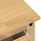 Chest of Drawers Corona 80x43x114 cm Solid Wood Pine 4005671