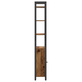 Book Cabinet Old Wood 40 x 24 x 161 cm Engineered Wood 883854