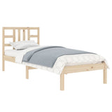 Bed Frame without Mattress 90x190 cm Single Solid Wood 3105370