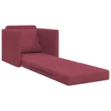 Sofa Bed Wine Red 74 x 77 x 81 cm Fabric 4106624