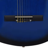 Classical Guitar for Beginner and Kid with Bag Blue 1/2 34" 3055603