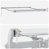 Awning Manual Anthracite 4 x 3.5 m Metal 313255