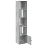 Bookcase Grey Sonoma 40x36x189 cm Engineered Wood 848246