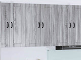 Wall Cabinet PORTO Grey Sonoma 60 x 31 x 100 cm Engineered Wood 885491