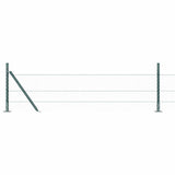 Welded Wire Fence with Concrete Base 10 x 0.5 m 3353469