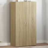 File Cabinet Sonoma Oak 60x32x115 cm Engineered Wood 840774