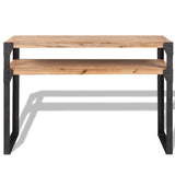 Console Table Solid Acacia Wood 120x40x85 cm 243915