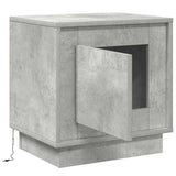 Bedside Cabinet 2 pcs Concrete Grey 44 x 34.5 x 45 cm 869569
