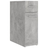 Apothecary Cabinet Concrete grey Engineered wood Compact 804215