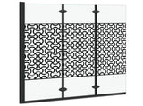 Shower Enclosure Manual Black and Transparent 130 x 130 cm 42018552